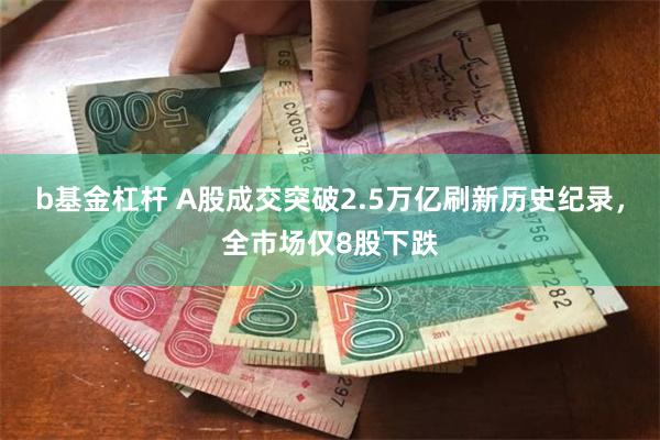 b基金杠杆 A股成交突破2.5万亿刷新历史纪录，全市场仅8股下跌