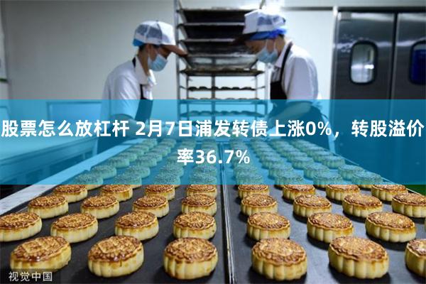 股票怎么放杠杆 2月7日浦发转债上涨0%，转股溢价率36.7%